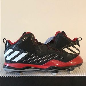 Adidas PowerAlley 4 Mid Size 15 Baseball Cleats